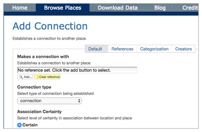 Add Connection Form